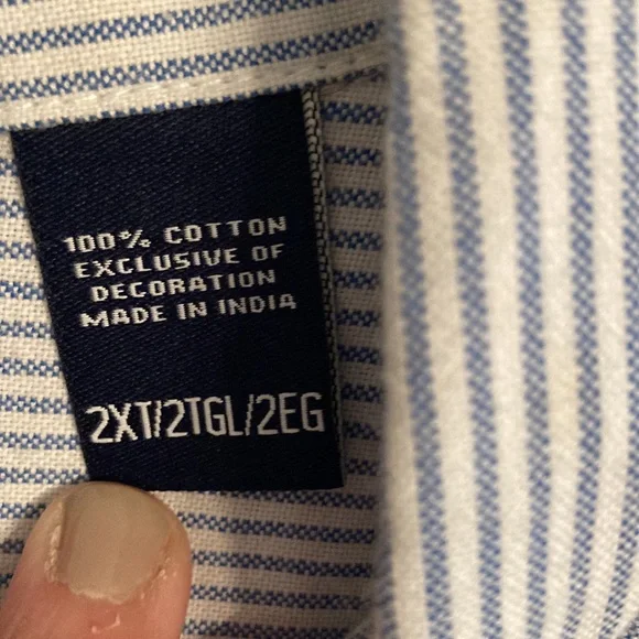 Mens chaps button down shirt - Picture 5 of 7